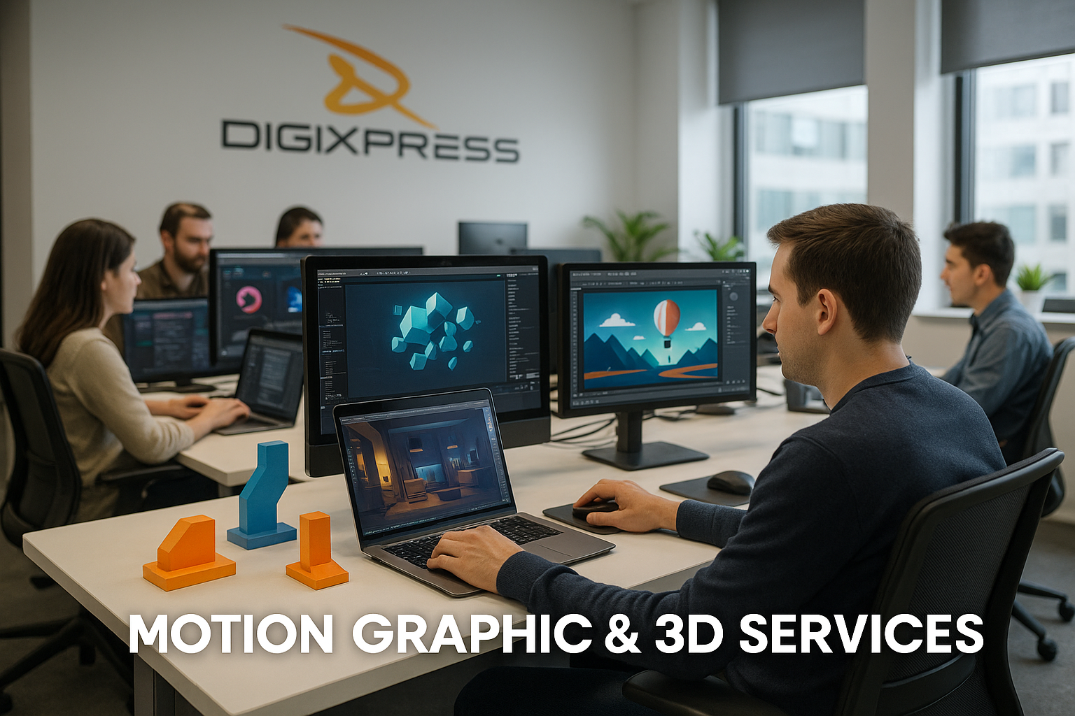Motion Graphic and 3D Services for Your Business